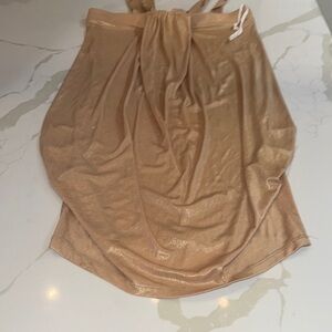 Elegant Tan Skirt
